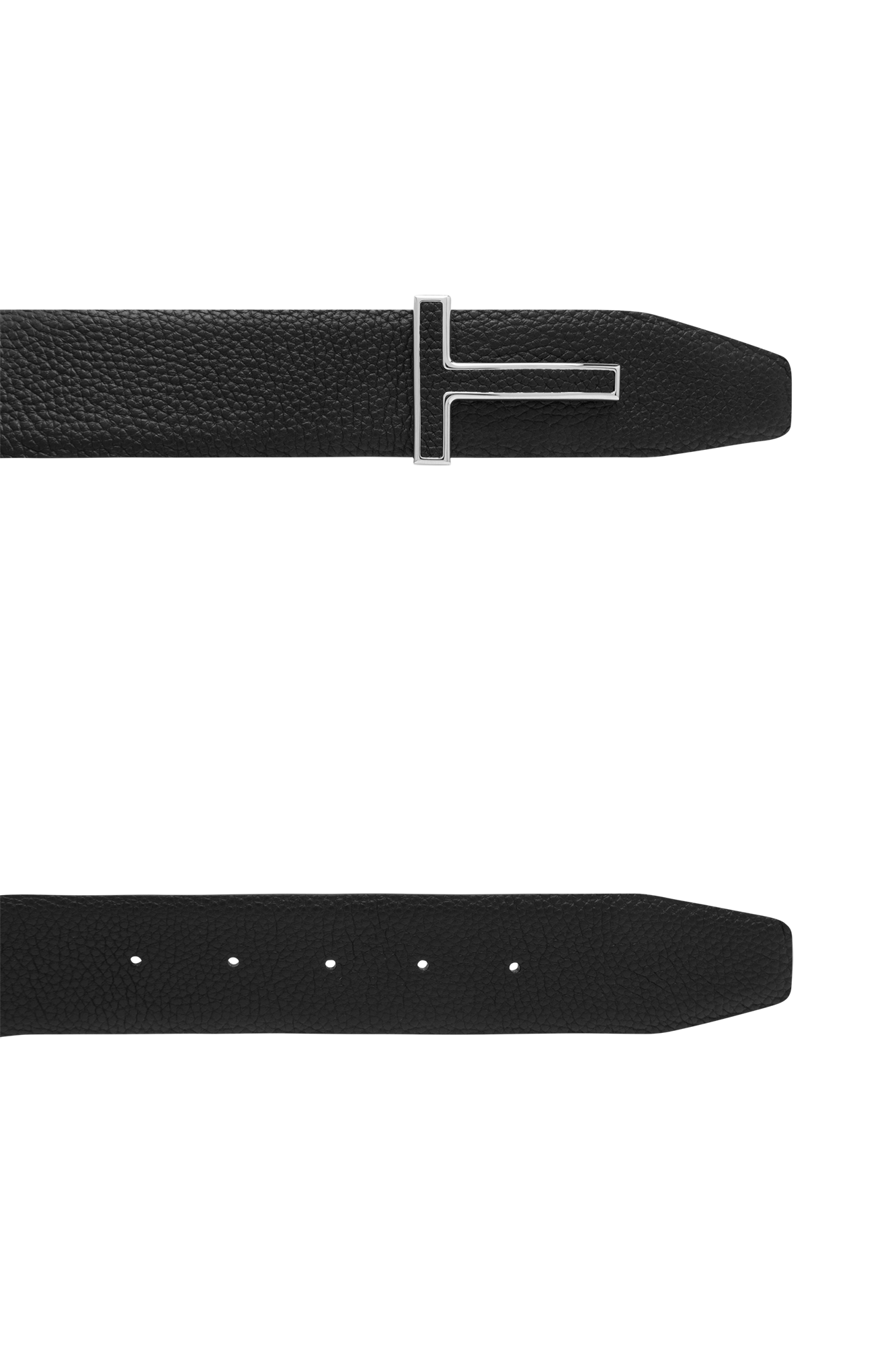 Black Leather belt Tom Ford - SchaferandweinerShops Japan Black Leather belt Tom Ford - SchaferandweinerShops Japan